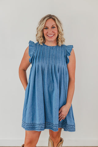 Daydreaming Denim Dress