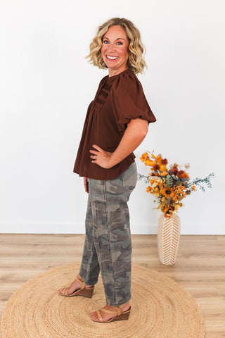 Ruthie Ruffle Top