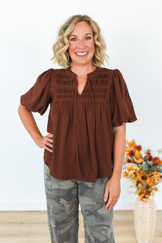 Ruthie Ruffle Top