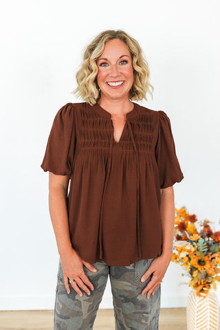Ruthie Ruffle Top