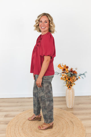 Ruthie Ruffle Top