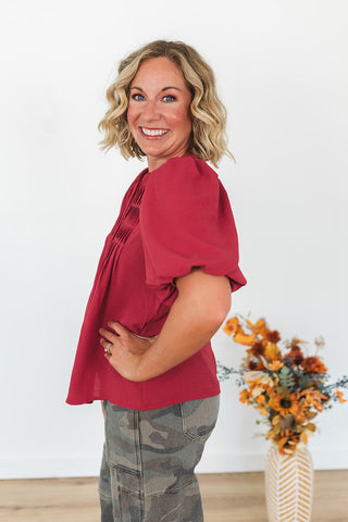Ruthie Ruffle Top