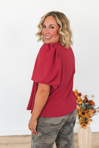 Ruthie Ruffle Top