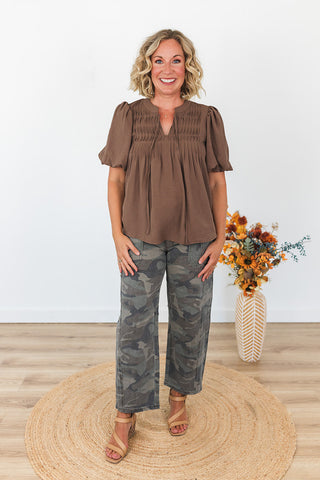 Ruthie Ruffle Top