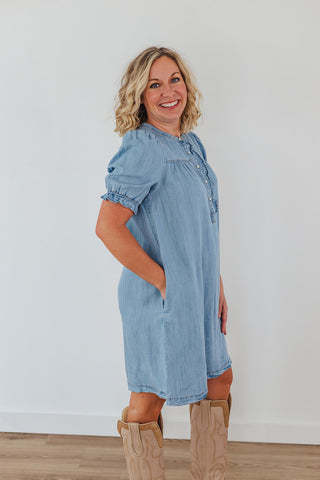 Living Free Denim Dress