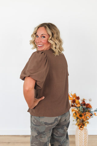 Ruthie Ruffle Top