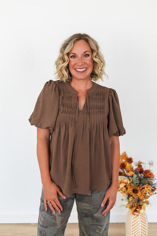 Ruthie Ruffle Top