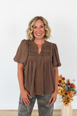 Ruthie Ruffle Top