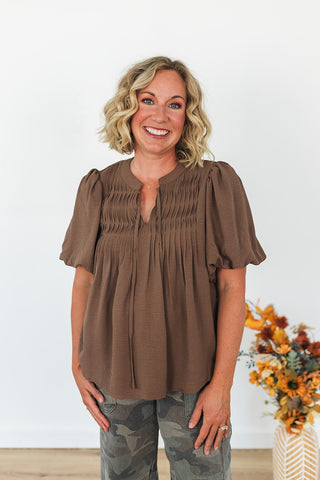 Ruthie Ruffle Top