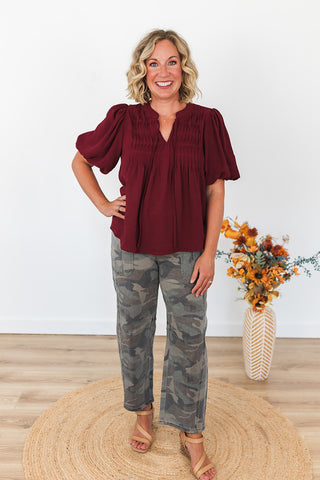 Ruthie Ruffle Top