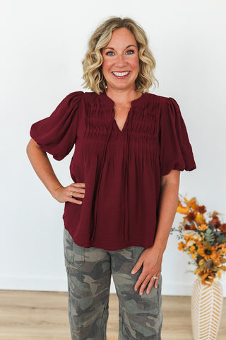 Ruthie Ruffle Top