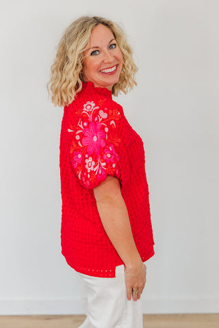Havannah Top - Red