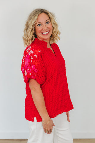 Havannah Top - Red