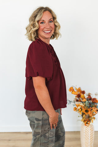 Ruthie Ruffle Top