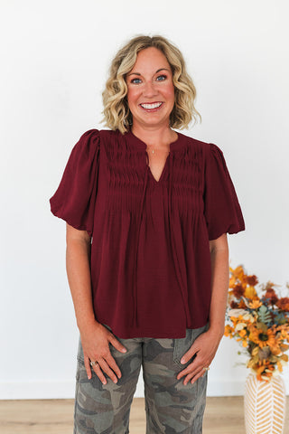 Ruthie Ruffle Top