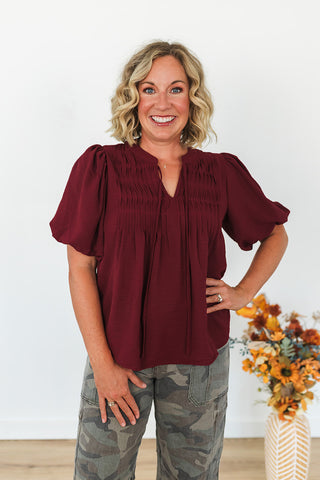 Ruthie Ruffle Top