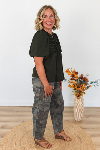 Ruthie Ruffle Top