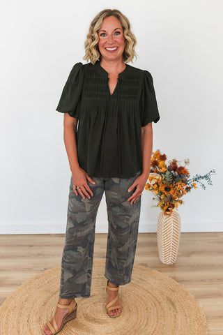 Ruthie Ruffle Top