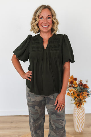 Ruthie Ruffle Top