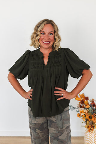 Ruthie Ruffle Top