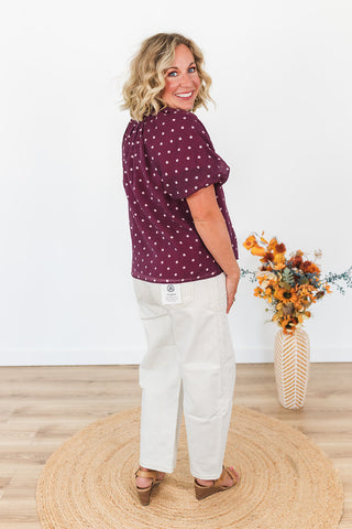 Pretty in Polka Dots Top