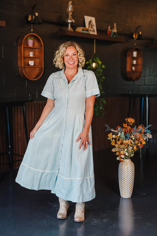 La Dahlia Dress - Copper Mistflower