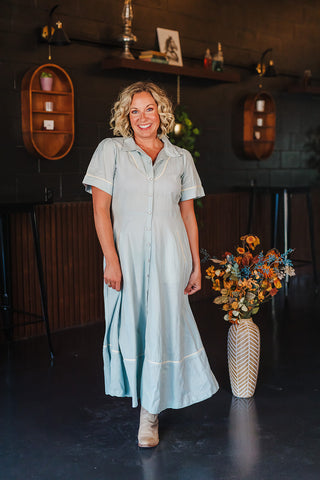 La Dahlia Dress - Copper Mistflower