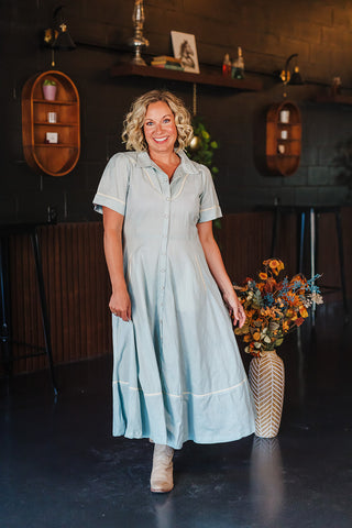 La Dahlia Dress - Copper Mistflower