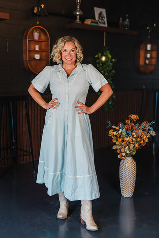 La Dahlia Dress - Copper Mistflower