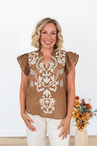 Babe Brown Top