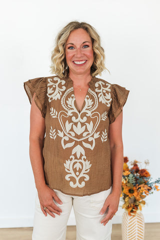 Babe Brown Top