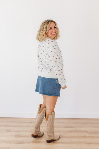 Giddy Up Terry Pullover