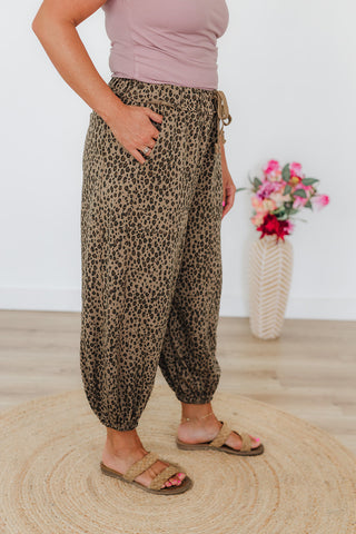 Ava Animal Print Pants