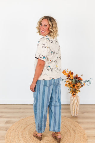 Polly Polo Top