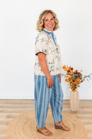 Polly Polo Top