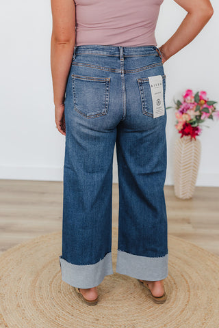 Carley Cuffed Risen Jeans