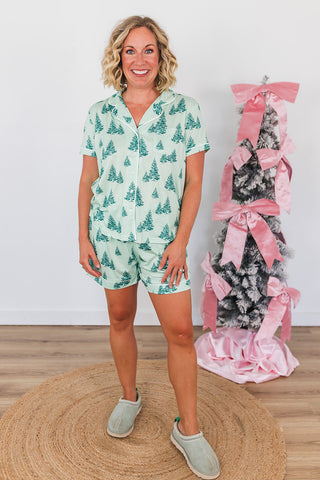 Evergreen Farm Sleep Shorts