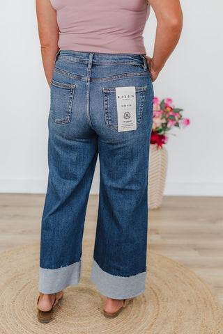 Carley Cuffed Risen Jeans