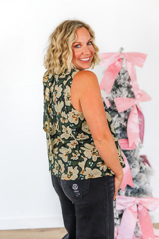 Faye Flower Top