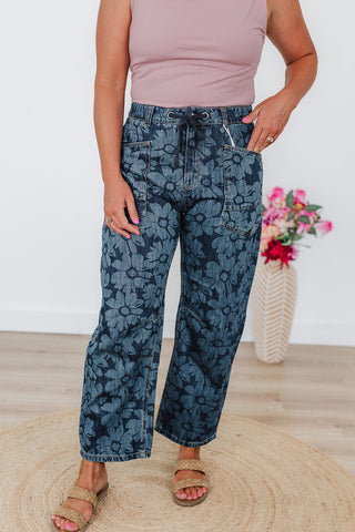 Sally Slouchy Crop Barrel Jeans
