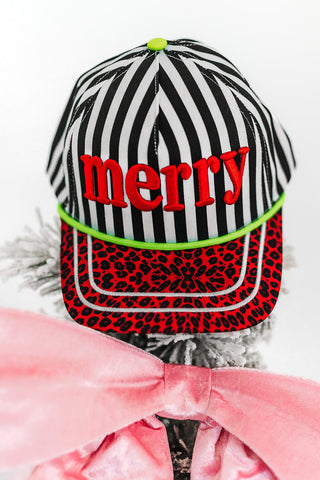 Merry Striped Leopard Hat