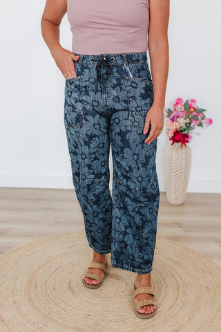 Sally Slouchy Crop Barrel Jeans