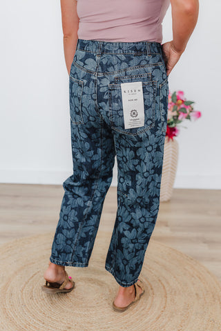 Sally Slouchy Crop Barrel Jeans