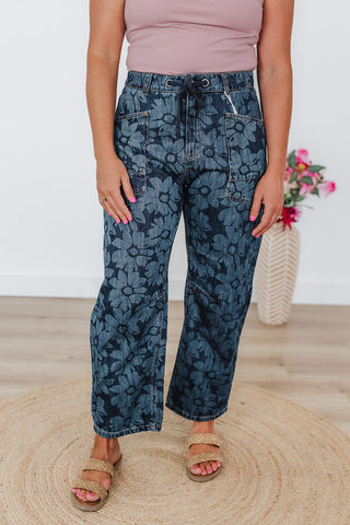 Sally Slouchy Crop Barrel Jeans