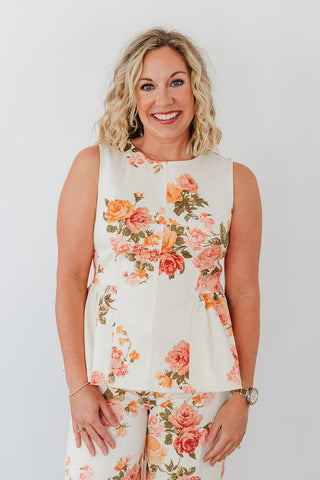 Power House Top - Ecru