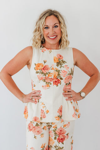 Power House Top - Ecru