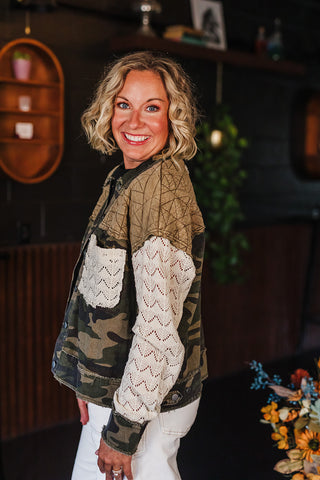 Can You See Me Camo Jacket