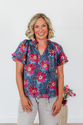 Canyon Bloom Top