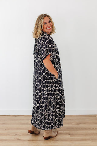 The Cassidy Dress - Navy