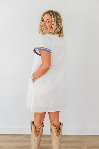 Daydreaming Textured Dress